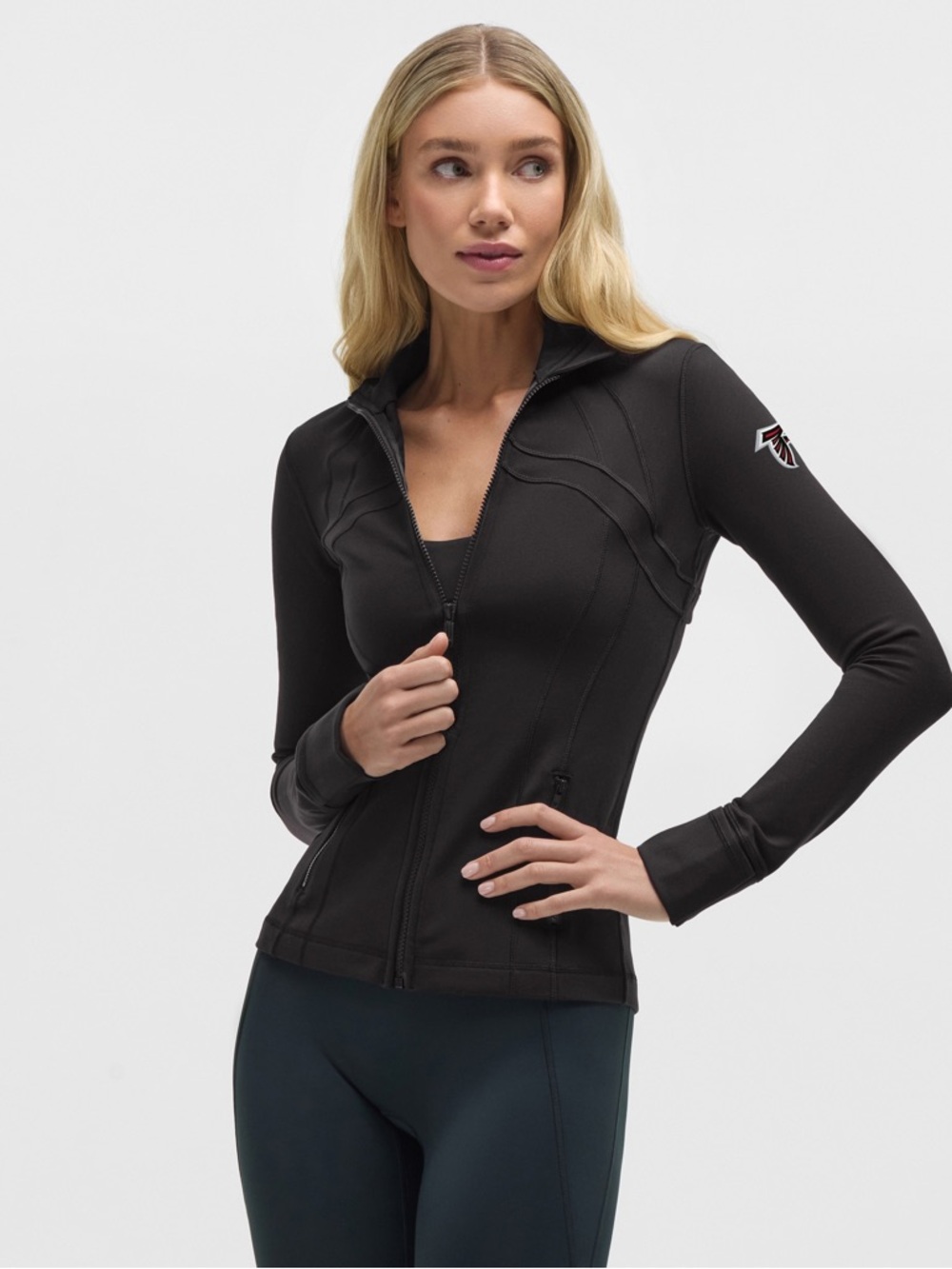 LULULEMON Define Black Full‑Zip Utility Jacket‎ with Subtle Logo